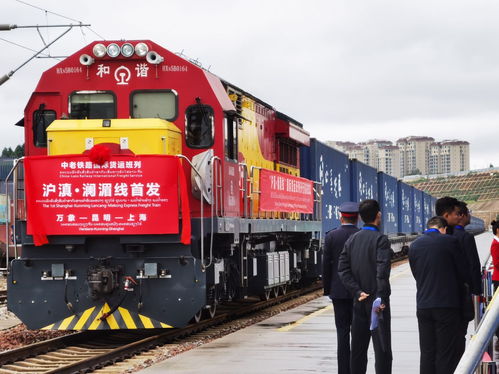 上海万象双向奔赴, 沪滇 澜湄线 首趟国际货运班列开行,东西协作共赋开放 强动能